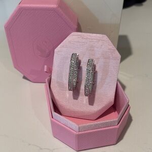 Swarovski Silver Crystal Earrings